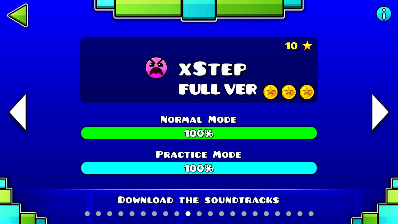Geometry Dash   xStep FULL VER All Coin   Partition