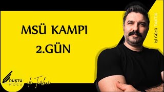 Msü Kampi 2.Gün Sözcükte Yapı Rüştü Hoca