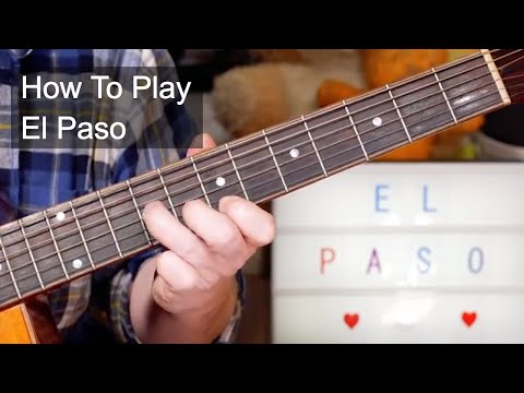 'El Paso' Marty Robbins Guitar Lesson