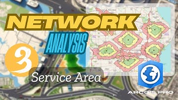 Network Analysis in ArcGIS Pro (Part 3): Service Area Analysis  | Detailed Explanation