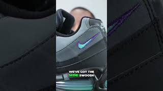 Nike Air Max Teal & Purple Mini Swoosh Detail