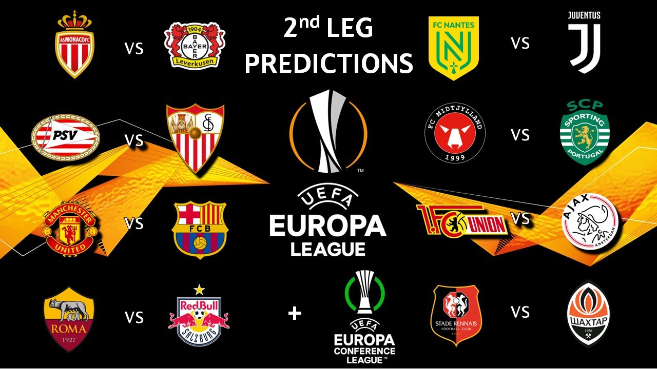 My Europa League PlayOff 2nd Leg Predictions + Europa Conference Play