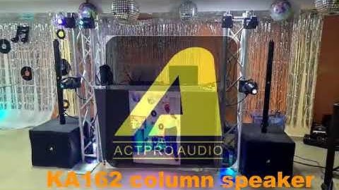 Actpro Modular Line Array Portable Home Audio Set KA162 column speaker
