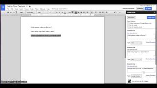 Doc to Form Add-On