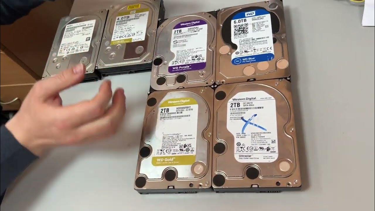 Жесткие диски HGST / Western Digital CMR часть 1 - YouTube