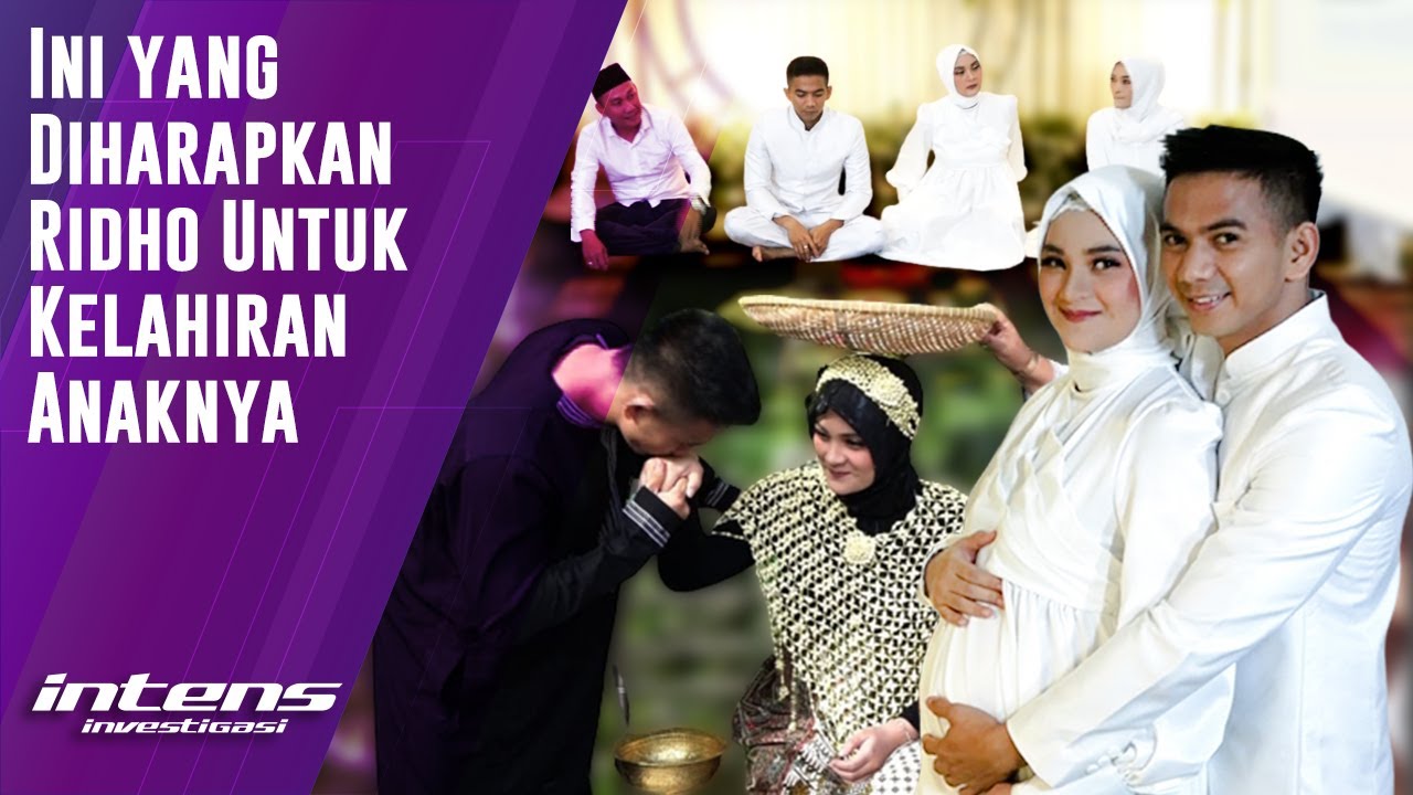 Bahagianya Ridho 2R Di Acara 7 Bulanan Kehamilan Syifa Fauziah