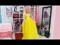 Nuevo Vestido Para Barbie - Muñeca Barbie Rutina Matutina!