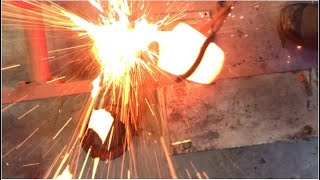 Molten Copper Explosion - Why Molds Need To Be Clean