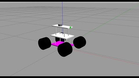 SergeantBot | ROS - Path Following Gazebo Test - Ackermann Steering