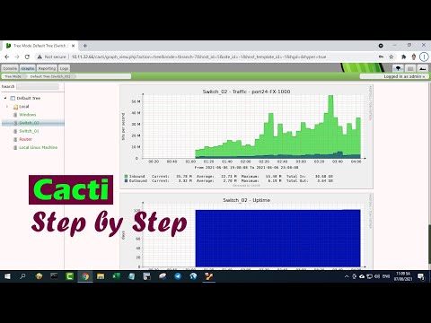 Как установить «Cacti» по шагам
