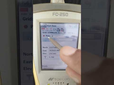 HOW TO CONNECT GPS TOPCON FC250
