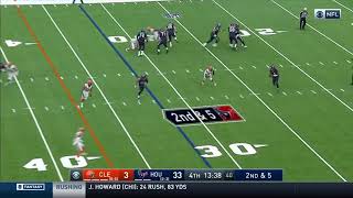 Jason McCourty’s 32-Yard Pick-6 | Browns vs Texans Week 6