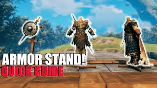 Armor Stands are AWESOME!! | Valheim Quick Guide