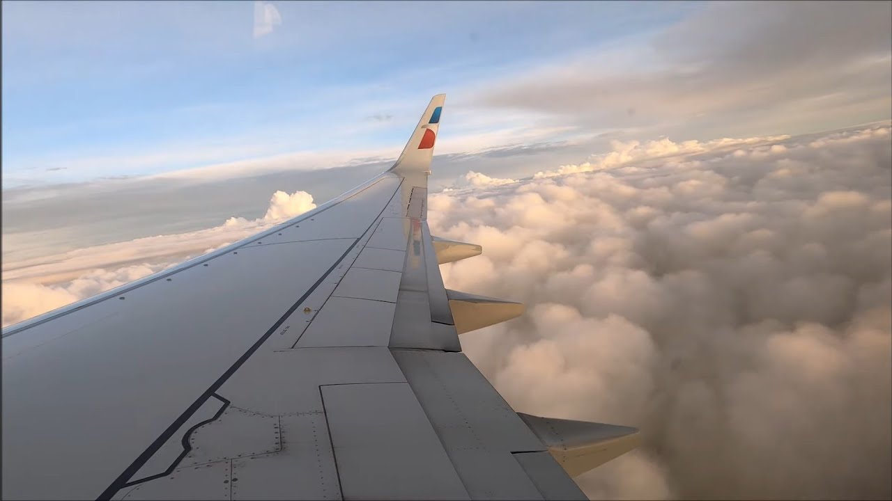 {4K} [SUNRISE FULL FLIGHT] Oklahoma City (OKC) - Dallas (DFW ...