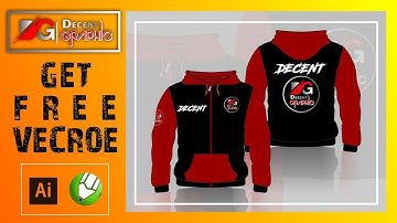 Free Vector Hoodie Design In (Illustrator and CorelDRAW) Get free Vector file