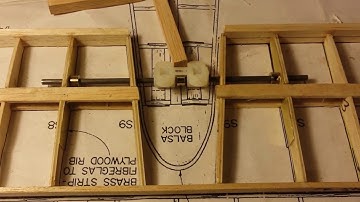 RC Airplane Piper Seneca II Scratch Build Video 6