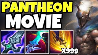 I played the HARDEST CARRYING SUPPORT for 3 hours straight... (PANTHEON MOVIE)