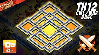 Best Town Hall 12 (TH12) War Base 2026 (Anti 2-Star &amp; Anti Meta) – Complete Guide! Clash of Clans