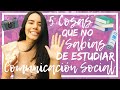 5 COSAS QUE DEBES SABER SI QUIERES ESTUDIAR COMUNICACIÓN SOCIAL - Lore Guzmán