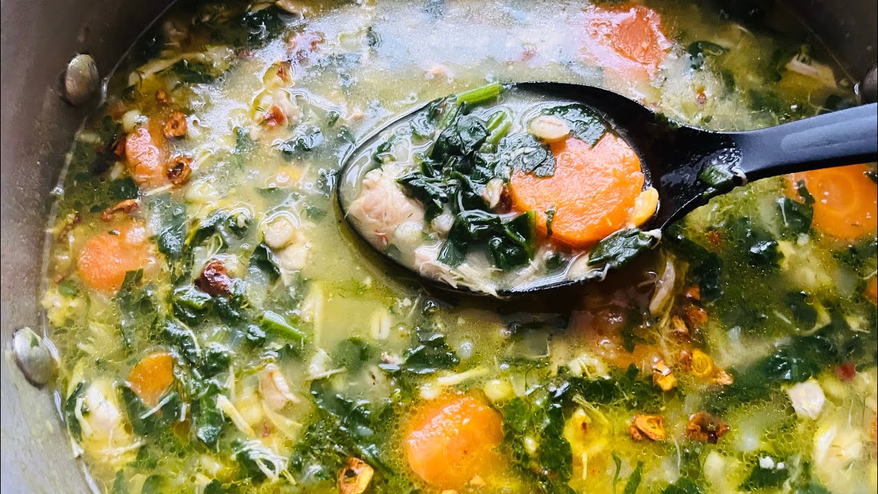 Chicken Barley Soup Recipe | Healthy Winter Recipe