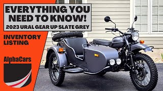 What You Should Know About The 2023 Ural Gear Up Slate Grey: Features, Specs, & Improvements!