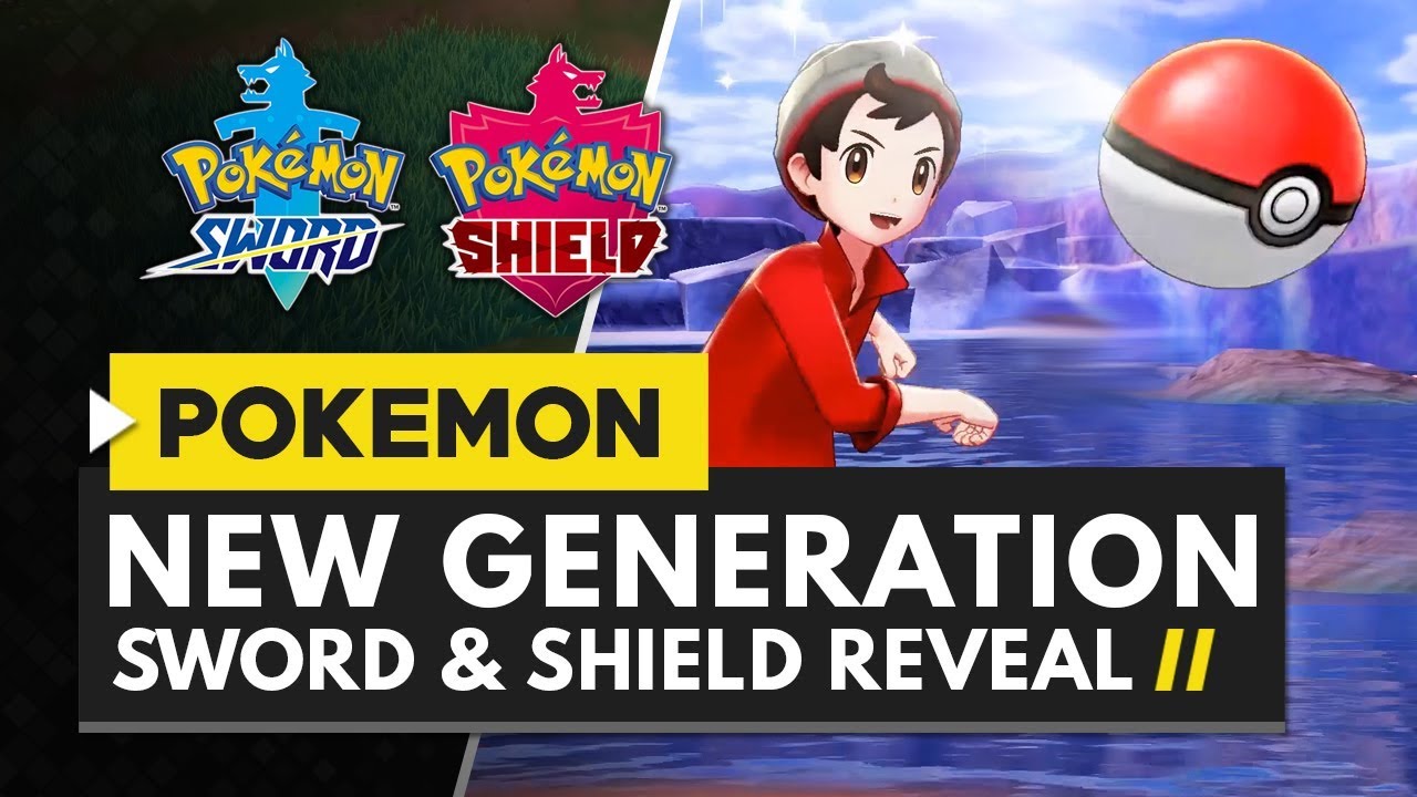 Pokemon Sword And Shield - All New Pokemon And Gameplay Revealed