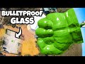 HULK’S FIST Vs. BULLETPROOF GLASS from 45m!