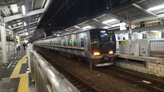 321系D21編成 普通 神戸行き 高槻発車