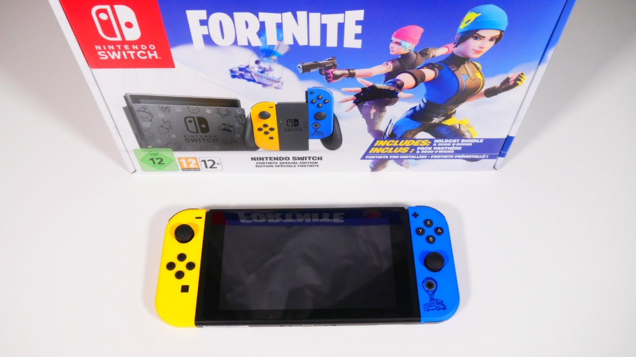 Nintendo Switch Fortnite Special Edition now available to pre