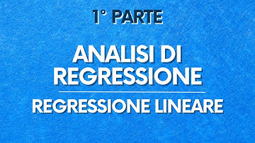 R e Rstudio – Analisi di una Regressione Lineare– PARTE 1/2