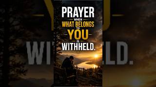 THE LORD MY JUSTICE | PRAYER WHEN DOORS KEEP CLOSING ✔️