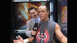 Shawn Michaels Talks About Chris Masters Before Unforgiven | RAW Sept 12, 2005