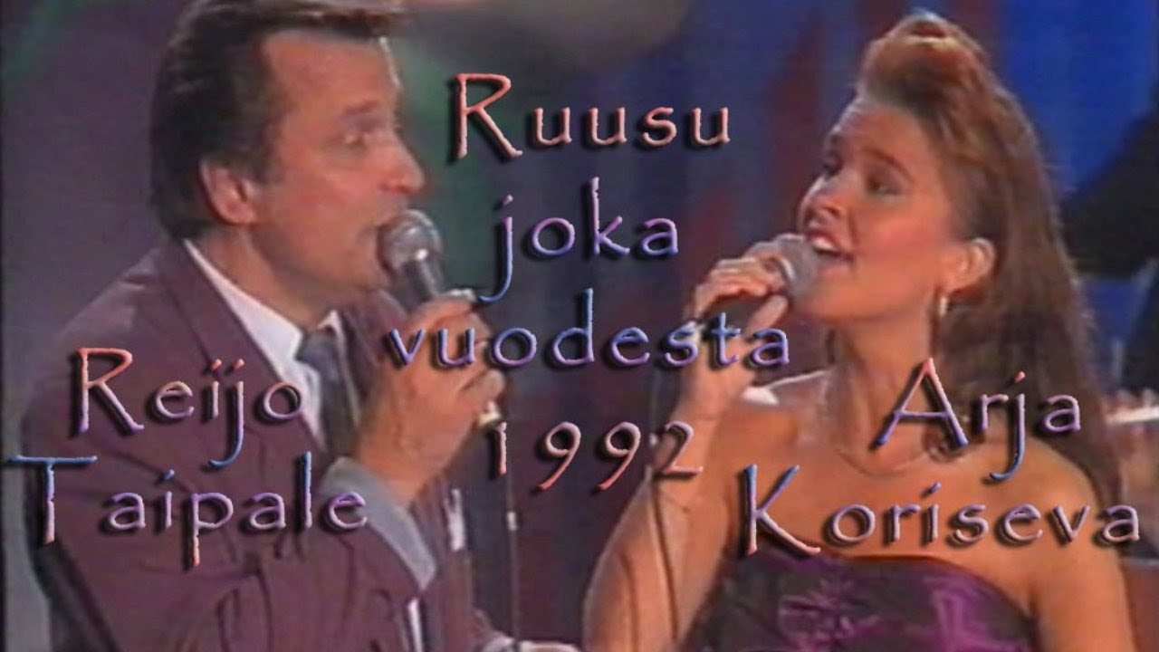 ARJA KORISEVA & REIJO TAIPALE // RUUSU JOKA VUODESTA // 1992