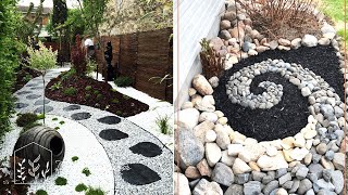 Top 200 rock ideas for front yard and backyard garden - Rock landscape design