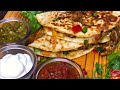 Fajita Chicken Quesadillas | How To Make Chicken Quesadilla