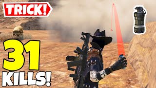 YOU SHOULD TRY THIS SMOKE GRENADE TRICK IN CALL OF DUTY MOBILE BATTLE ROYALE!