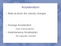 Understanding Average Acceleration