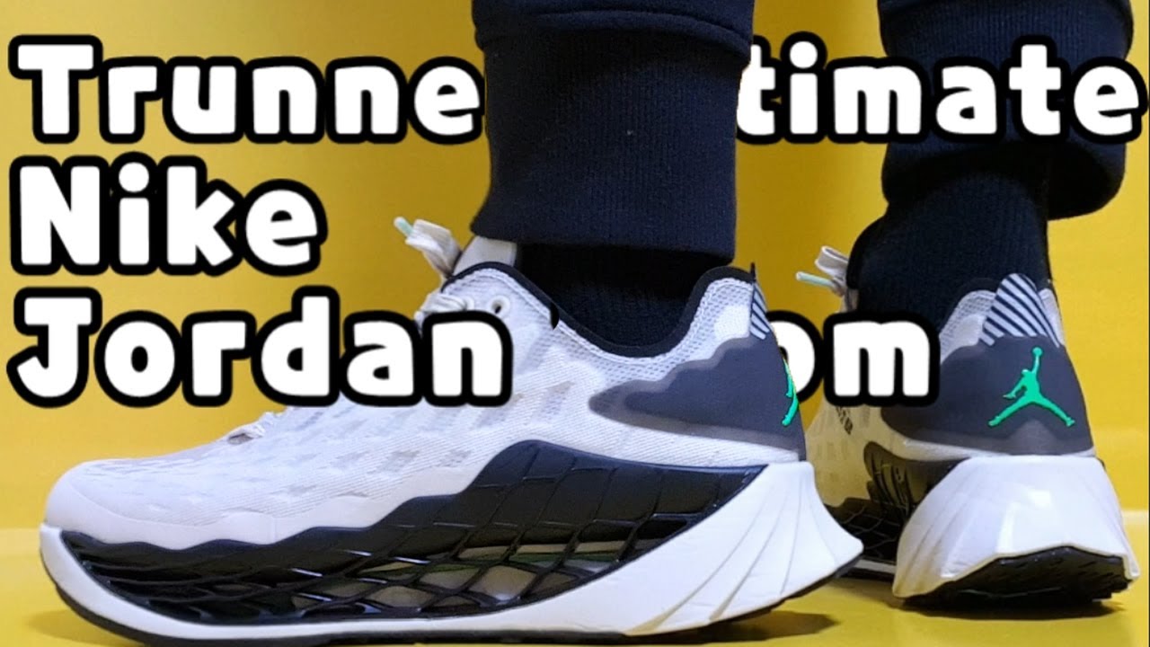 jordan zoom trunner ultimate on feet