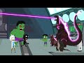 Godzilla vs Shin Godzilla: Rescue HULK from Mad Scientist | Godzilla Animation Cartoon