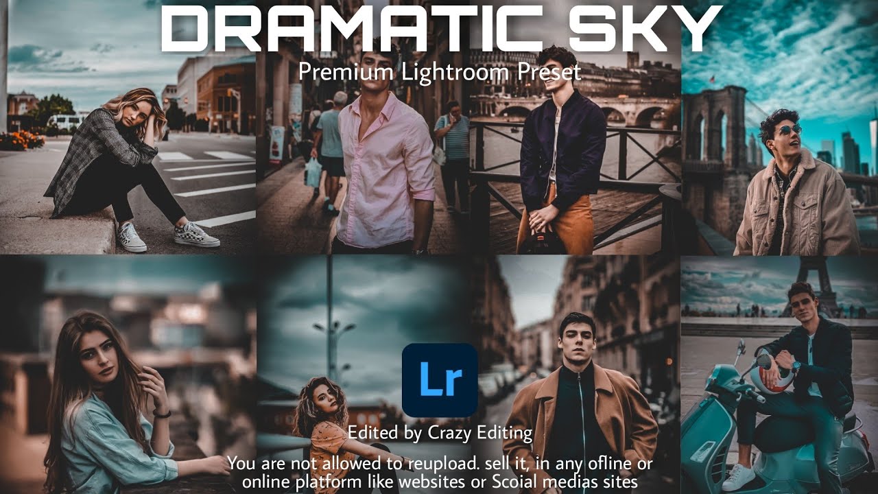 Dramatic Sky Presets - Lightroom Mobile Presets Free DNG - How to Edit Dramatic Sky in Lightroom