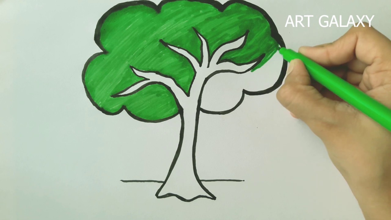 Who to draw a tree?