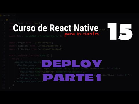 EAS: Deploy do app no Expo - Parte 1 | CURSO COMPLETO DE REACT NATIVE PARA INICIANTES