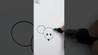 Very Easy Rat Drawing Shorts 🐀| How To Draw A Rat| Resimi