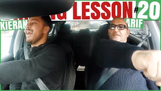 Should You Drive 'Gangsta Lean' in Lessons? | Kieran Driving Lesson 20