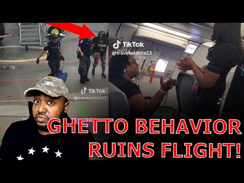 Woman ARRESTED After Making EVERYBODY DEBOARD Plane After Refusing To Follow Instructions!
