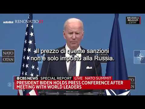 Biden parla ufficialmente di «reali» carenze di cibo a seguito delle sanzioni alla Russia
