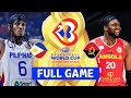 Philippines v angola  full basketball game  fiba basketball world cup 2023