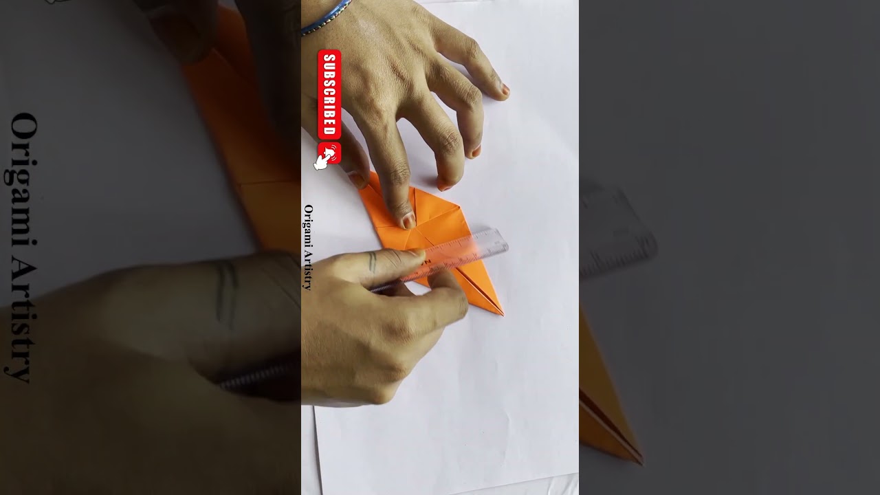 Origami Carrot Tutorial | How To Make A Paper Carrot | Origami Carrot