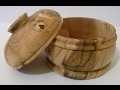 Woodturners Journal: Sycamore Lidded Box Woodturners Journal: Sycamore Lidded Box