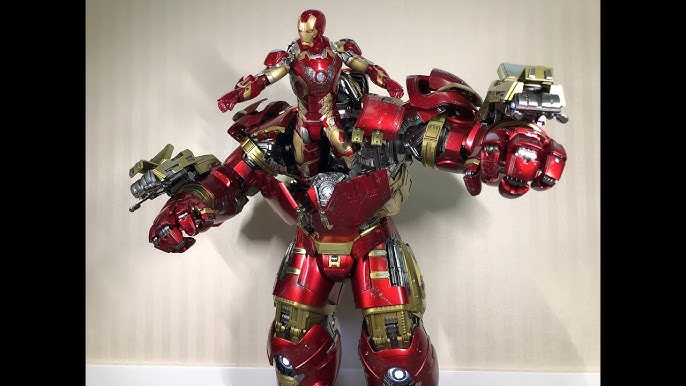 HULKBUSTER 3 of 4 - Articulation and light up features 1/6 scale by Hot Toys